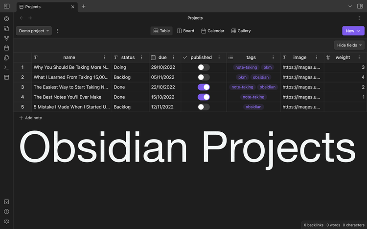 The Obsidian Projects Plugin: My Secret Weapon for Staying Organized and Focused